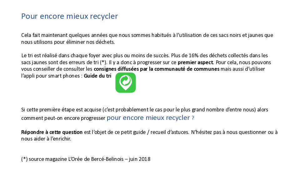 Mieux trier 0